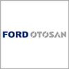 Ford Otosan logo with FORD in blue and OTOSAN in grey, both in uppercase letters on a white background.
