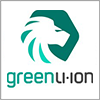 A stylised green lion head logo above the text greenlion on a white background.
