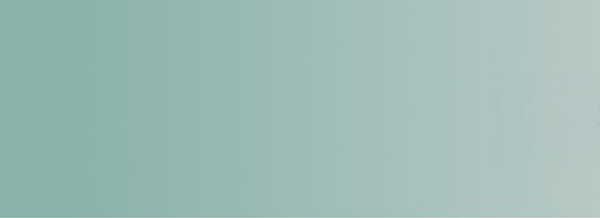 A smooth gradient background transitioning from teal on the left to light blue on the right.